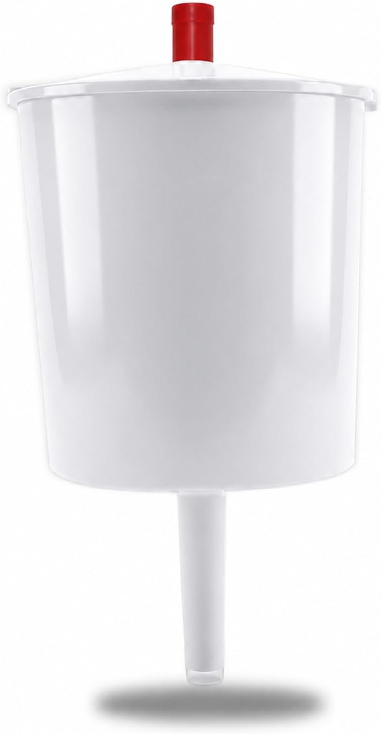 TALPGOD Communion Cup Filler/Dispenser with Button Release (8 oz. Bottle),Juice and Wine Dispenser for Communion Cups Church Supplies,Push Button Release/Easily Fills 25+ Cups