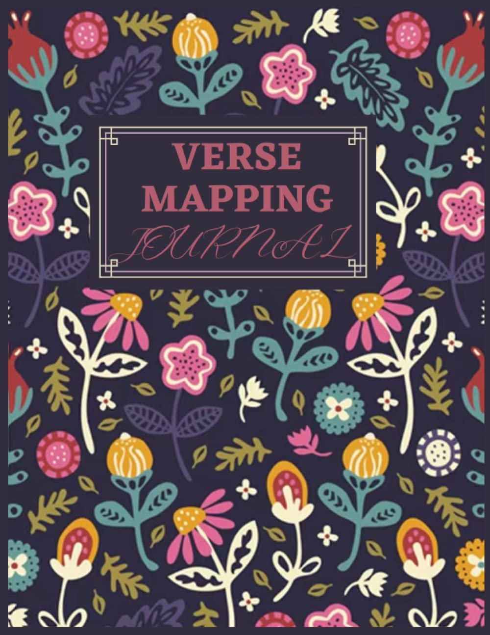 Verse Mapping Journal: Bible Workbook to Amplify Your Understanding Of God’s Word, Verse Mapping Acts Study Guide