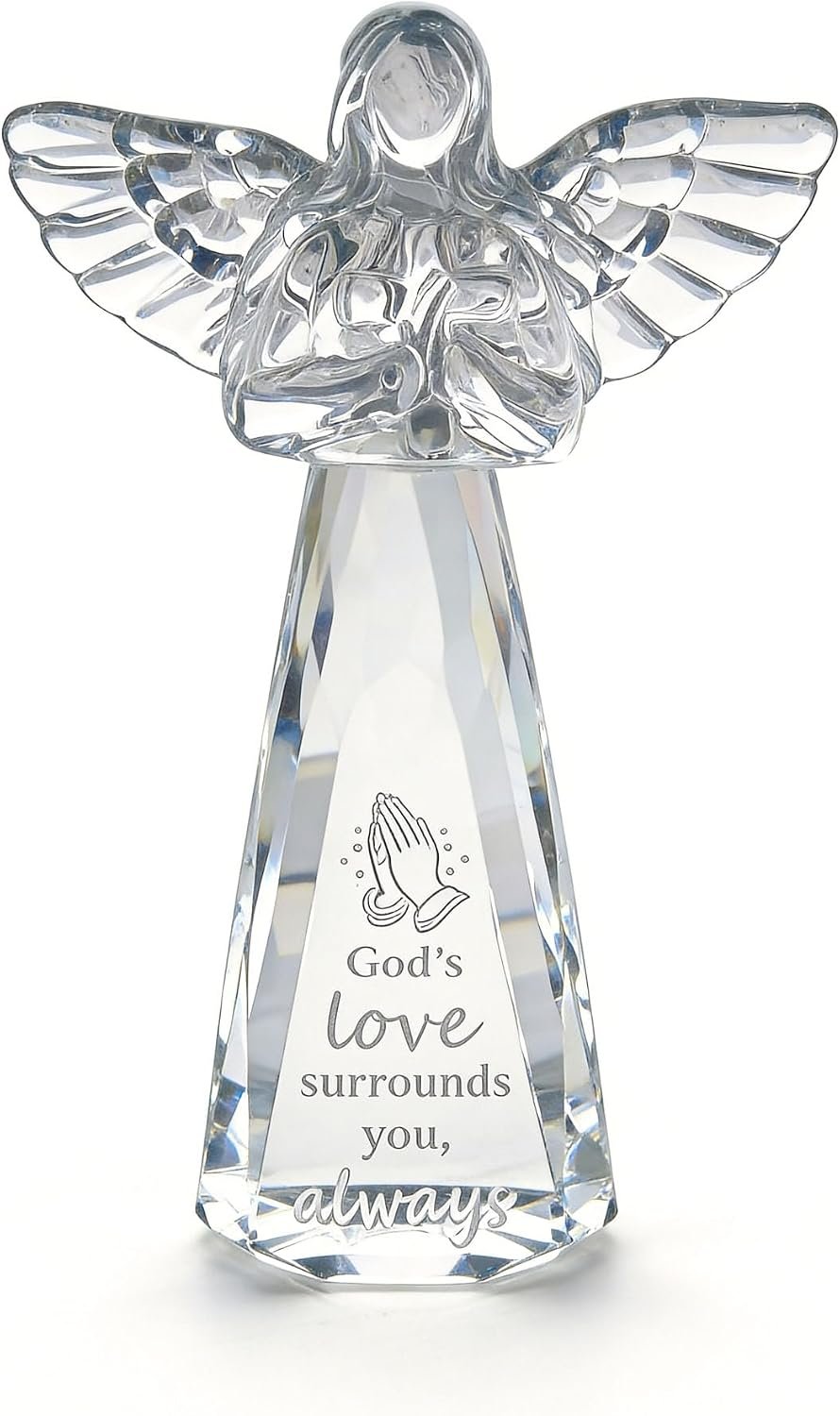 Christian Gifts for Women – Engraved Crystal Angel