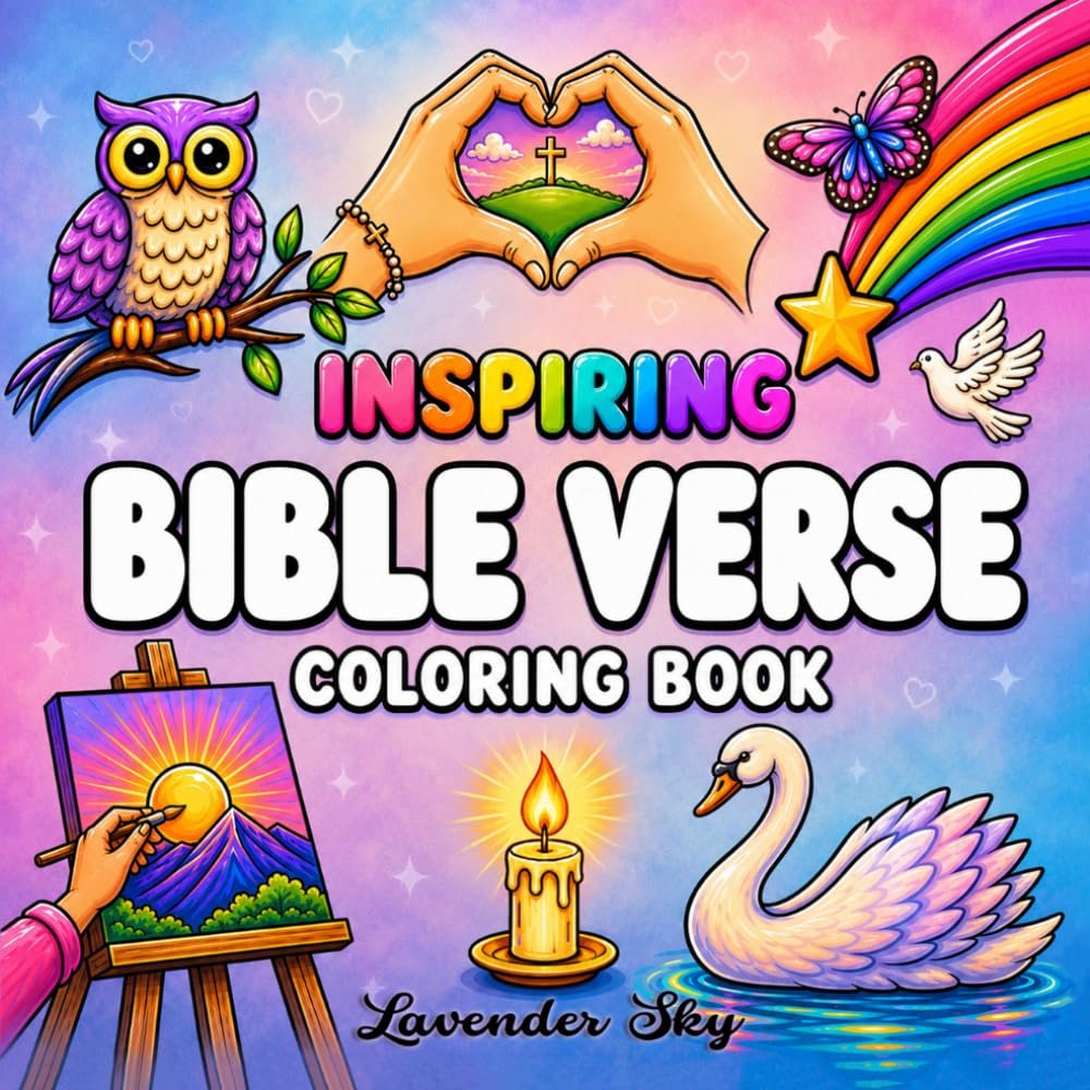 Inspiring Bible Verse Coloring Book: For Girls, Teens & Women