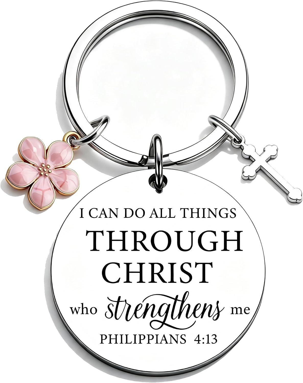 Christian Gifts for Women Bible Verse Cross Keychains for Women