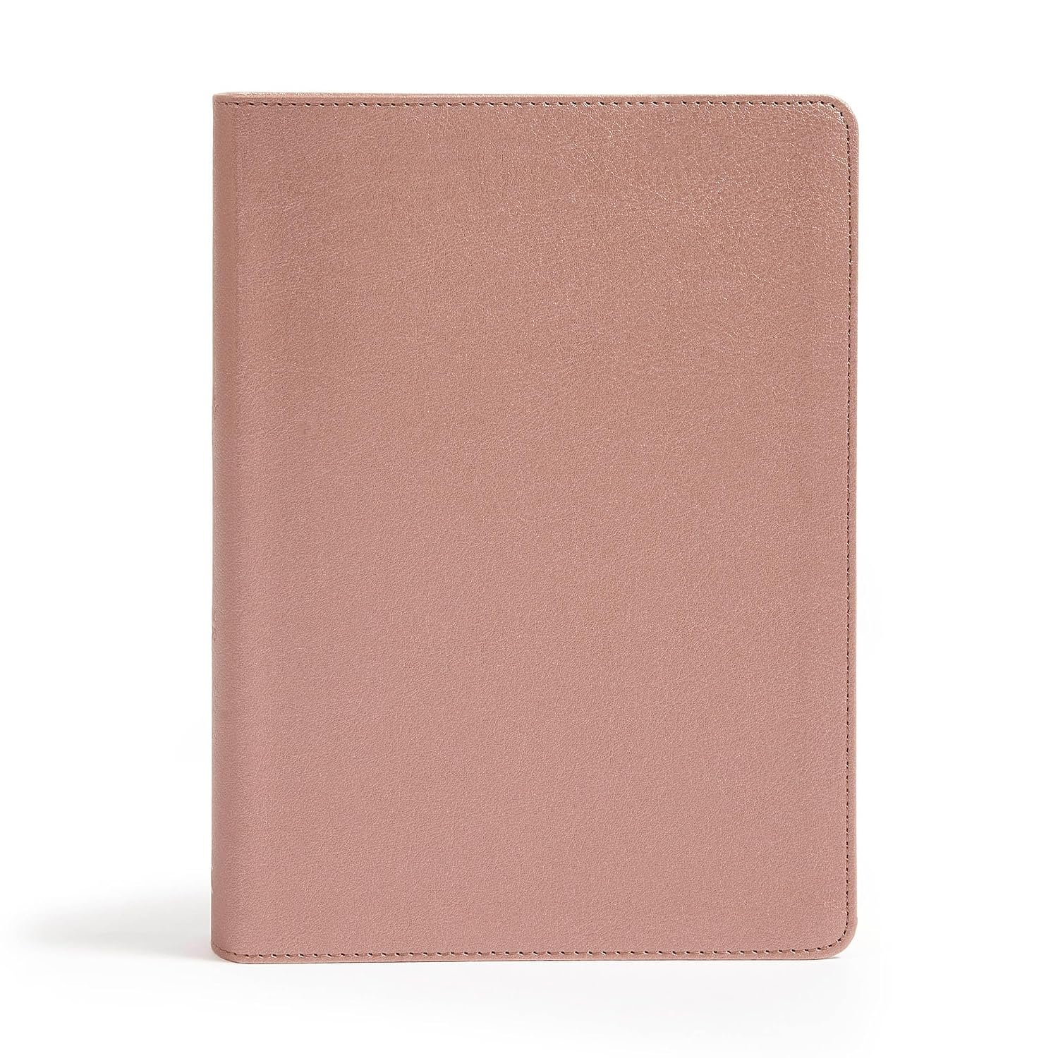 CSB She Reads Truth Bible, Rose Gold LeatherTouch, Black Letter, Full-Color Design, Wide Margins, Journaling Space, Devotionals, Reading Plans, Single-Column, Easy-to-Read Bible Serif Type