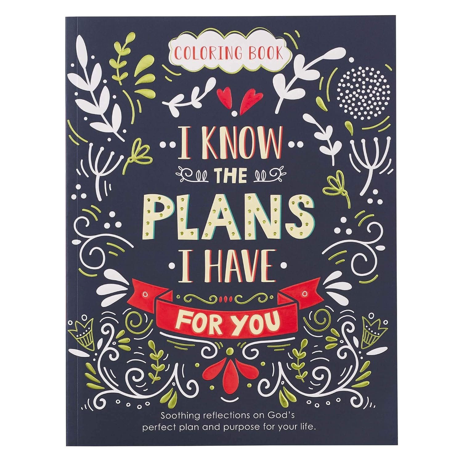 For I Know The Plans I Have For You Coloring Book for Adults Soothing Reflections on God’s Perfect Plan and Purpose For Your Life Jeremiah 29:11
