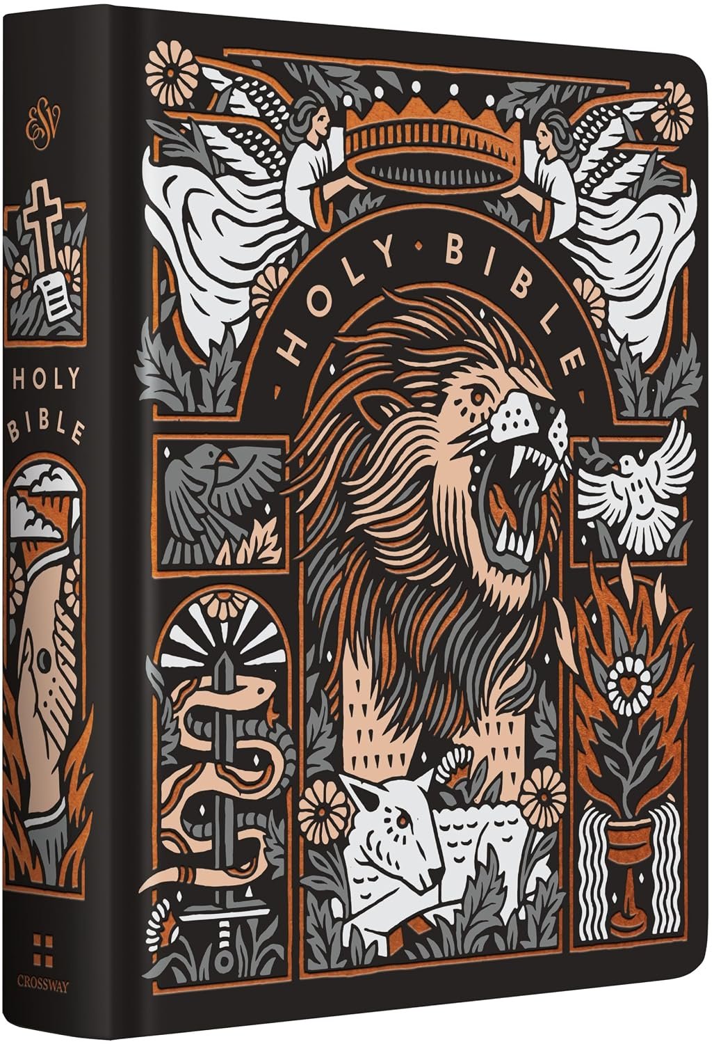 ESV Journaling Study Bible, Artist Series (Hardcover, Joshua Noom, The Lion and the Lamb): Holy Bible, English Standard Version