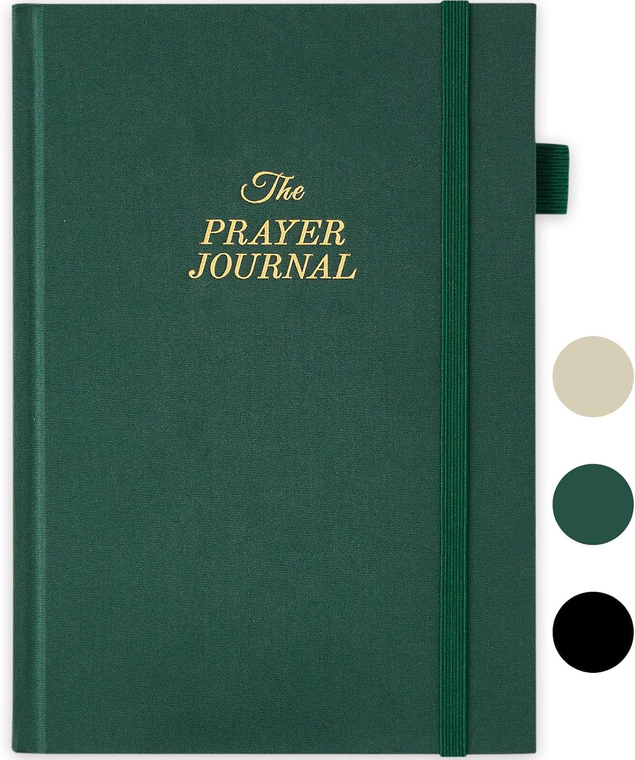 JUBTIC Prayer Journal for Women, Bible Journal with Scripture, Dark Green