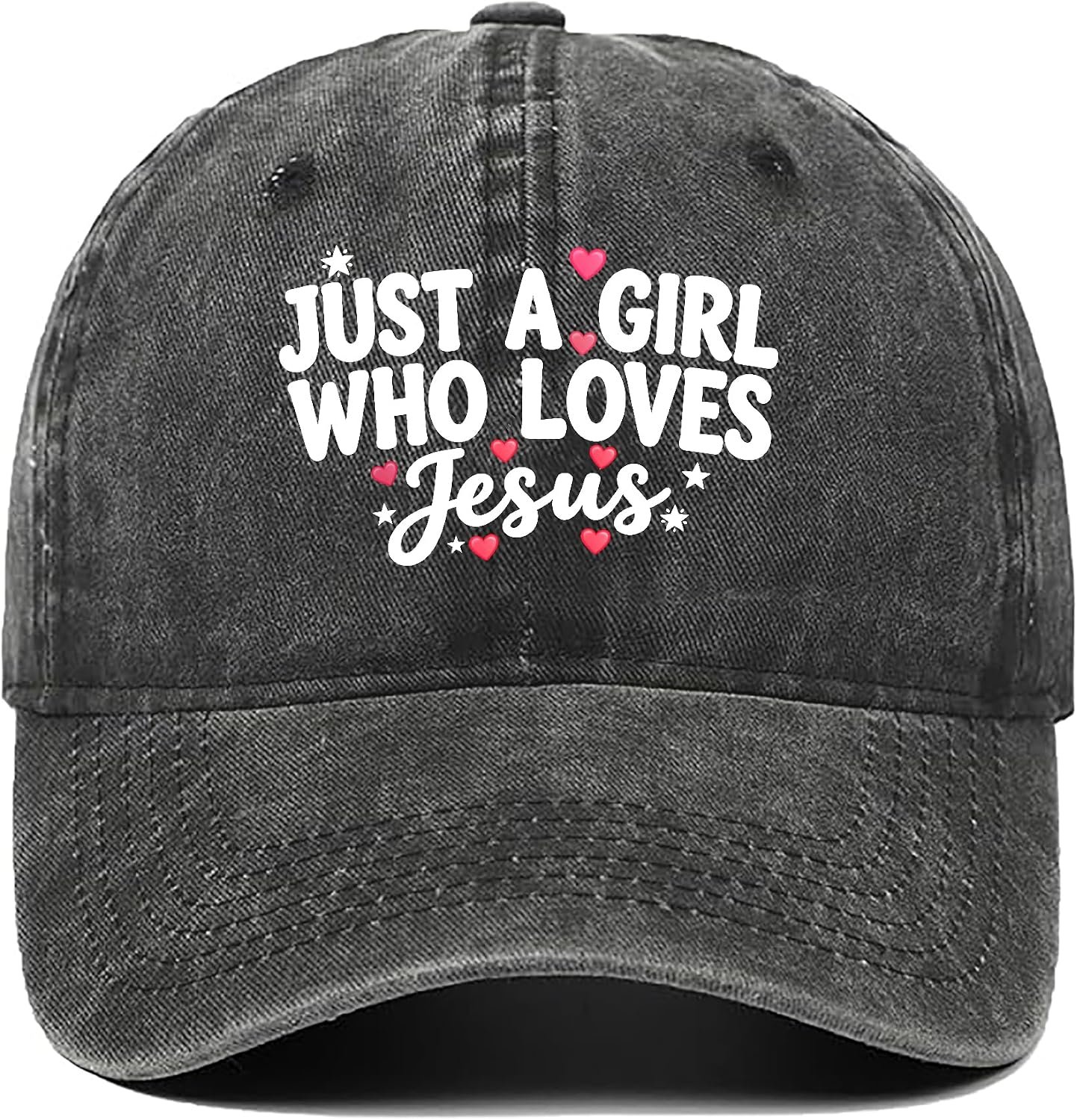 Christian Baseball Cap for Men & Women – Embroidered Jesus Cross Hat, Adjustable Christian Gifts