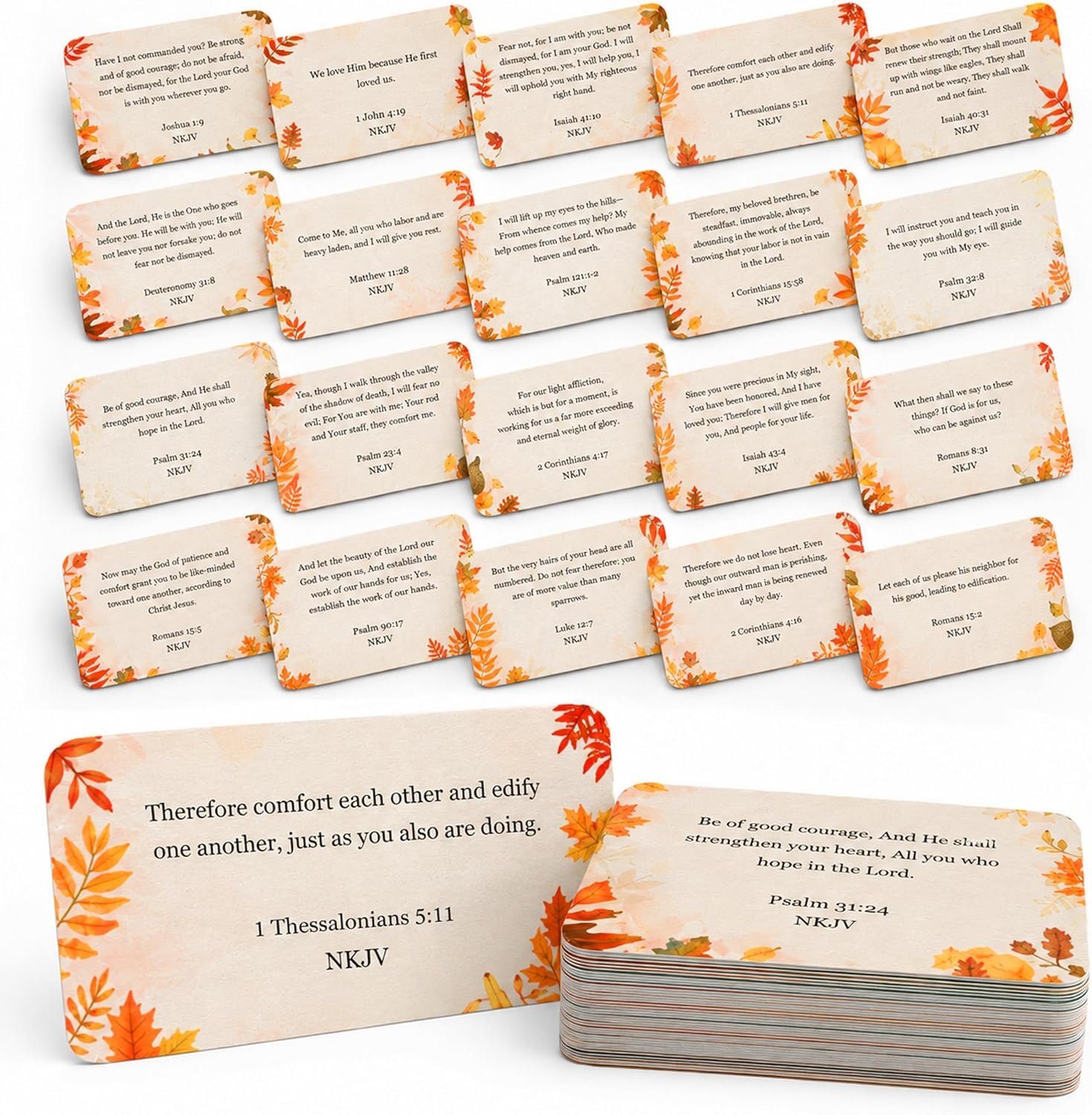 80 Unique Bible Verse Cards – Mini Scripture Cards for Women