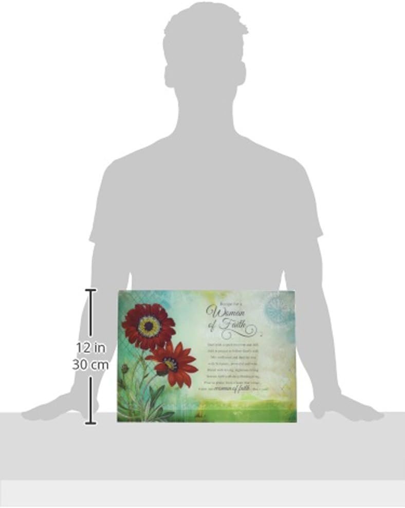 Abbey Gift Woman of Faith Cutting Board, 15.63 x 11.75″