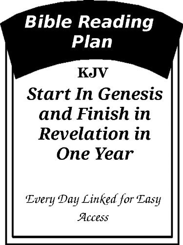 Bible Reading Plan, Read the Bible in a Year, Start from Any Day [Annotated]