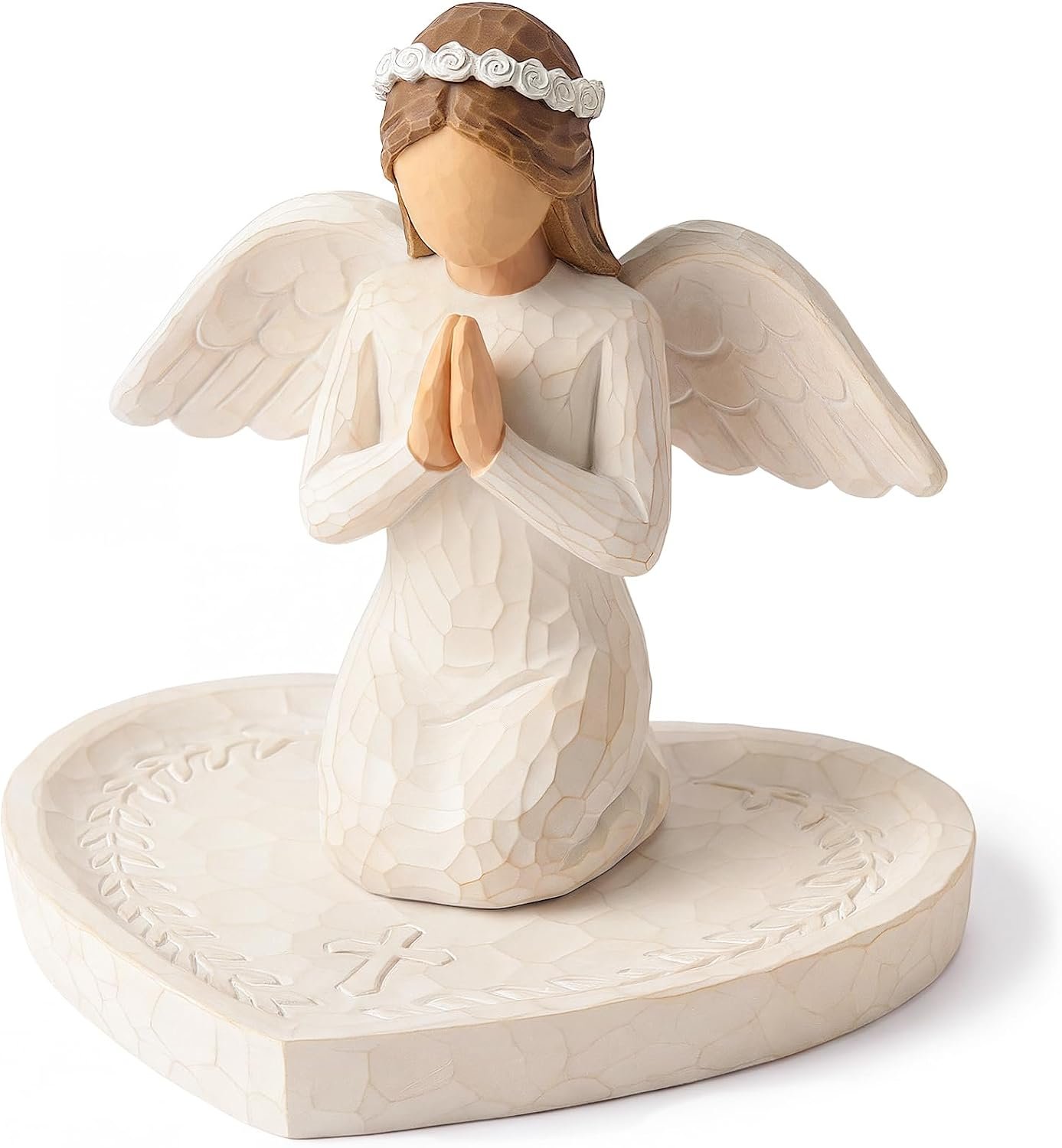 Baptism Gifts for Girl, Guardian Angel Keepsake Tray