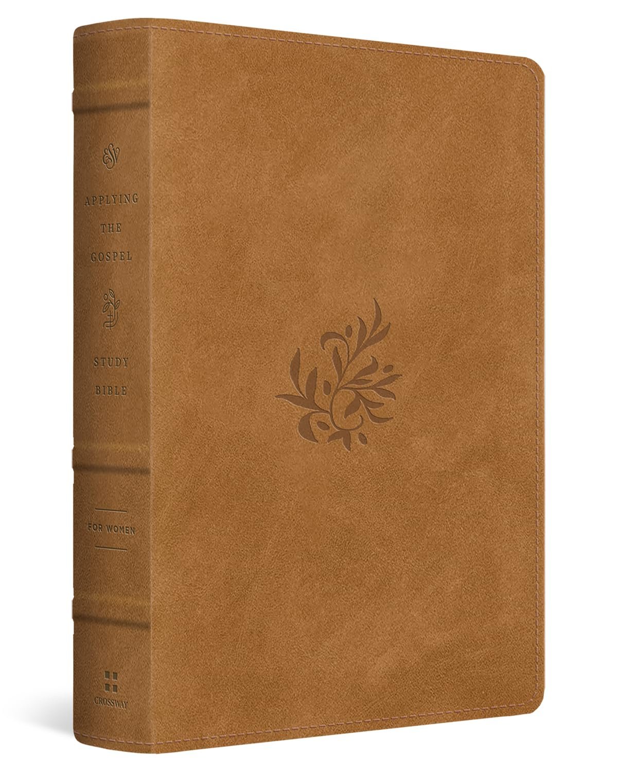 ESV Applying the Gospel Study Bible for Women (TruTone, Nubuck Caramel, Tender Branch Design): Holy Bible, English Standard Version