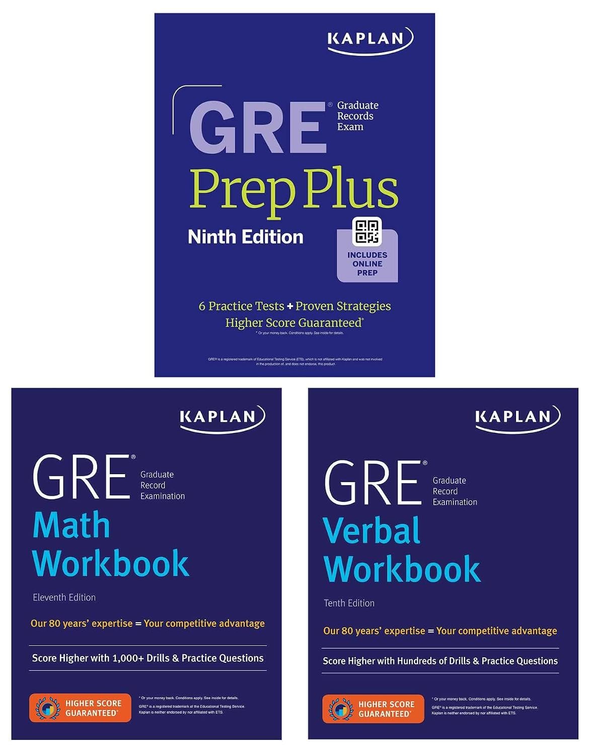 GRE Complete Ninth Edition (2026): Includes 6 Full Length Practice Tests, 2500+ Practice Questions + Online Access to 1000+ Question Bank, Video … a Kaplan Live Online Class (Kaplan Test Prep)