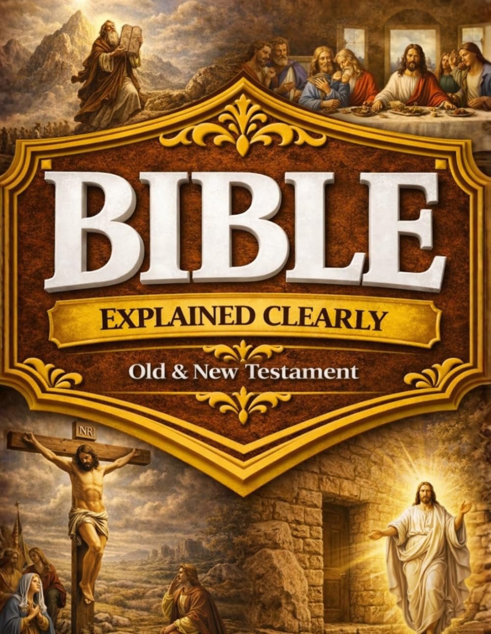 The Bible Explained Clearly – Old & New Testament: A Practical 10-Minute Daily Guide to Following God’s Word Without Feeling Lost, Seeing the Big Picture, and Letting Its Truth Shape Your Daily Life