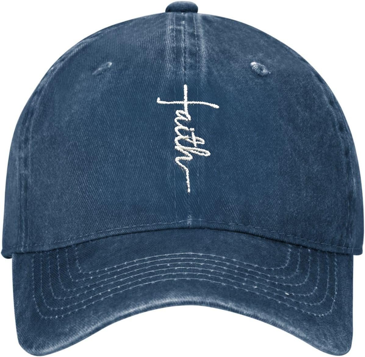 Embroidered Baseball Cap Christian Hat for Men Women
