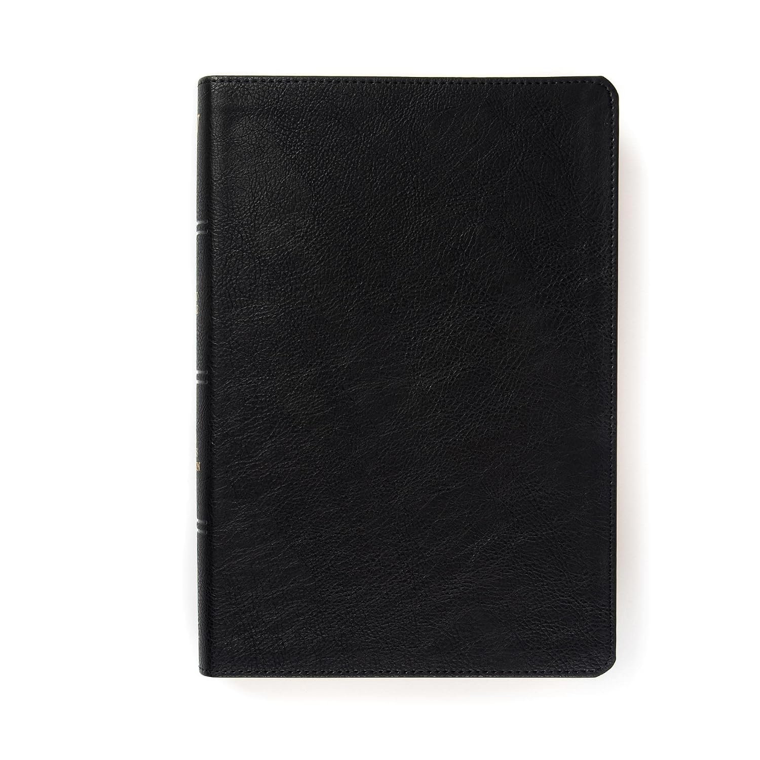 KJV Pastor’s Bible, Black LeatherTouch, Red Letter, Presentation Page, Single-Column, Pastoral Helps and Study Tools, Full-Color Maps, Easy-to-Read Bible MCM Type