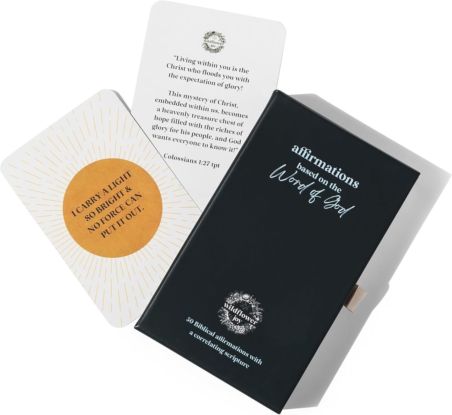 Christian Affirmation Cards for Women, 52 Affirmation Cards Based on the Word of God (NIV Bible Translation Only)