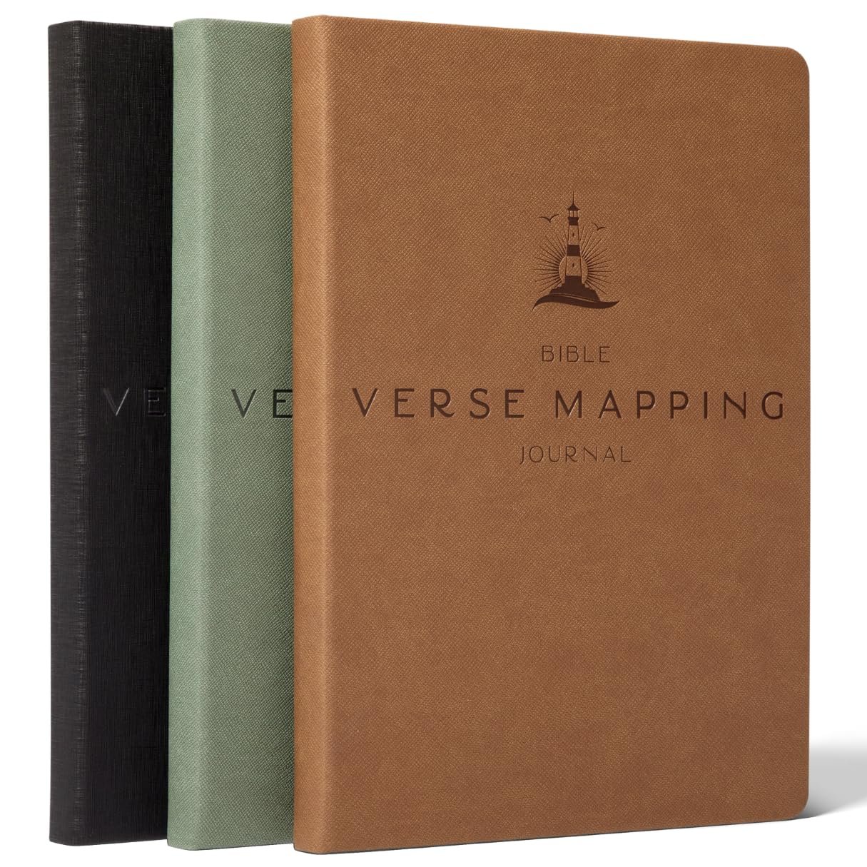 Graceful By Design Bible Verse Mapping Journal, Vegan Leather