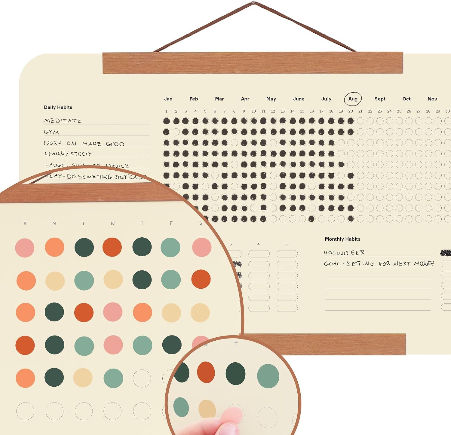 Essential Habits – A Visually Stunning 2-in-1 Habit Tracker that Helps You Build Good Habits and Break Bad Ones using a Proven and Easy-to-use Tracking System