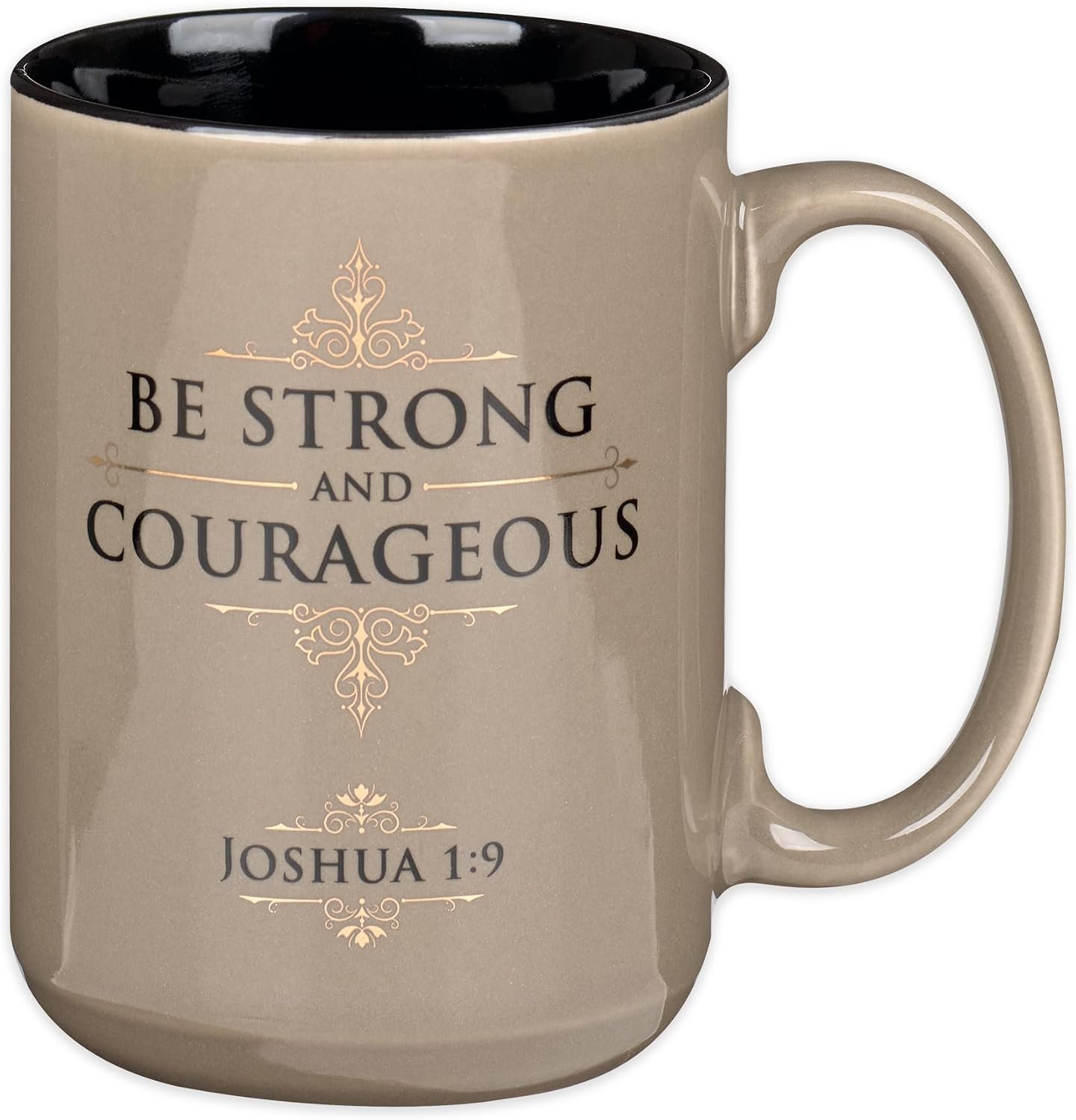 Christian Art Gifts Large Ceramic Coffee Scripture Mug for Men & Women