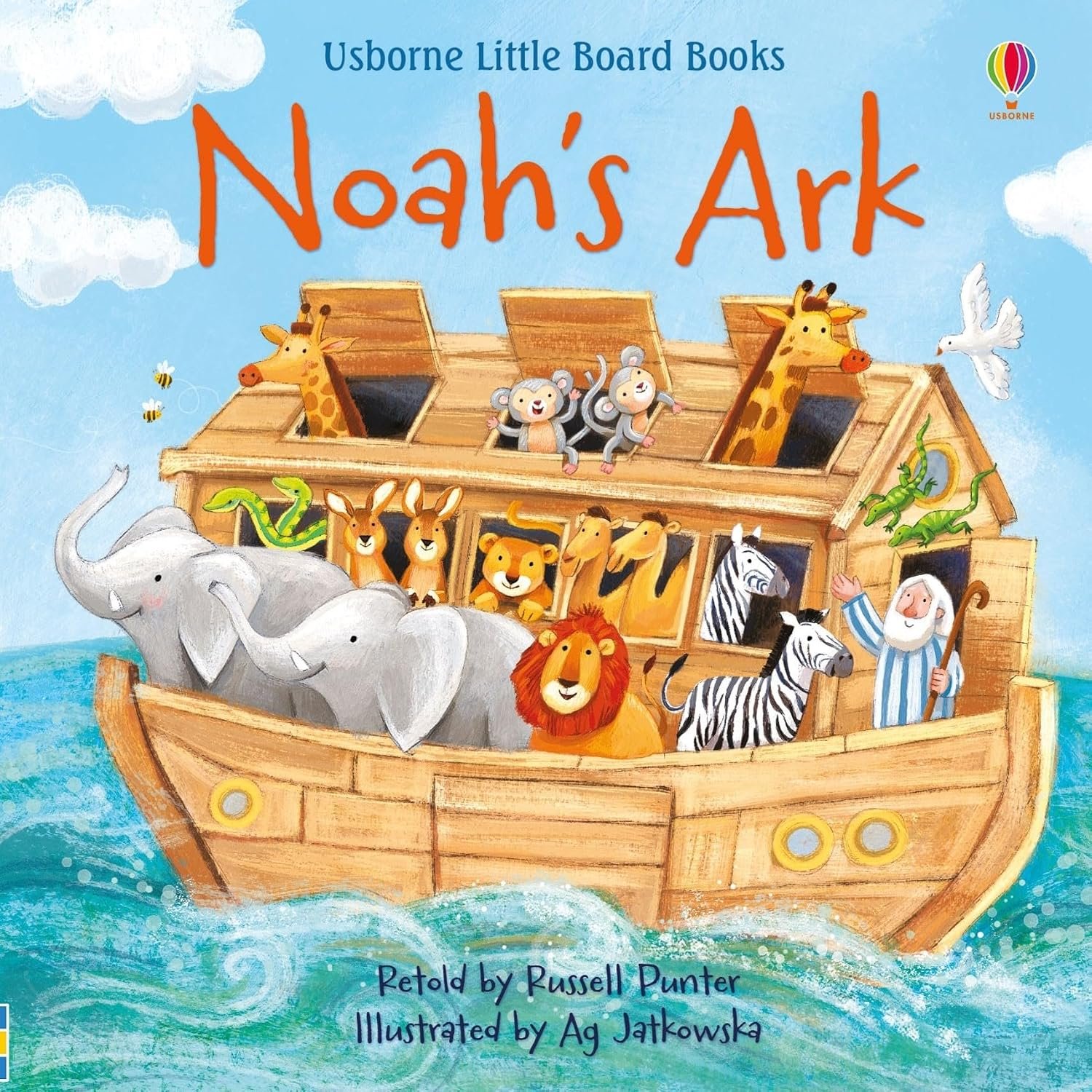 Noah’s Ark: A Charming Bible Story Board Book About Animals for Children (Ages 2-5) (Little Board Books)