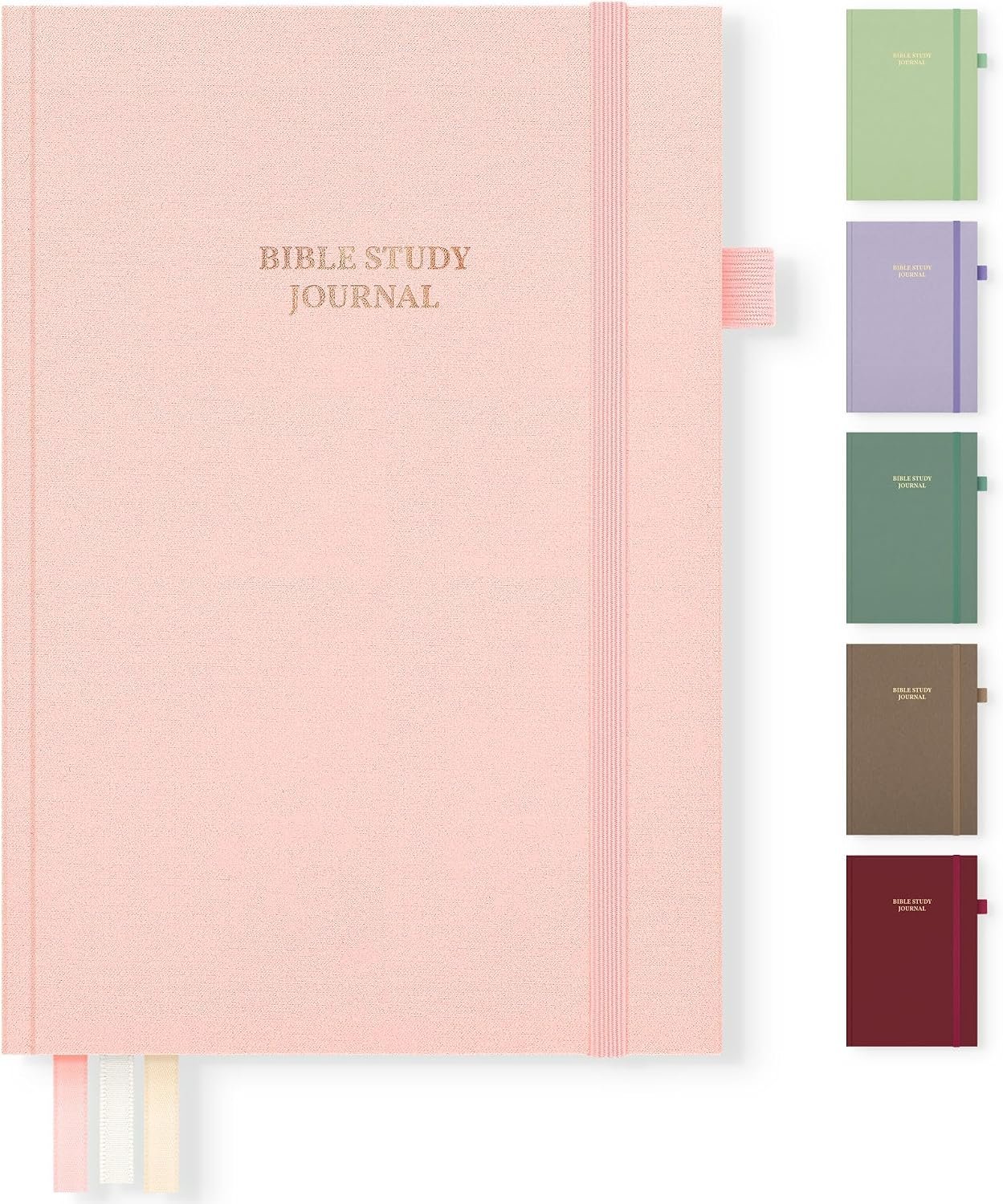 Bible Study Journal & Notebook for Women and Men, 5.8″ x 8.3″