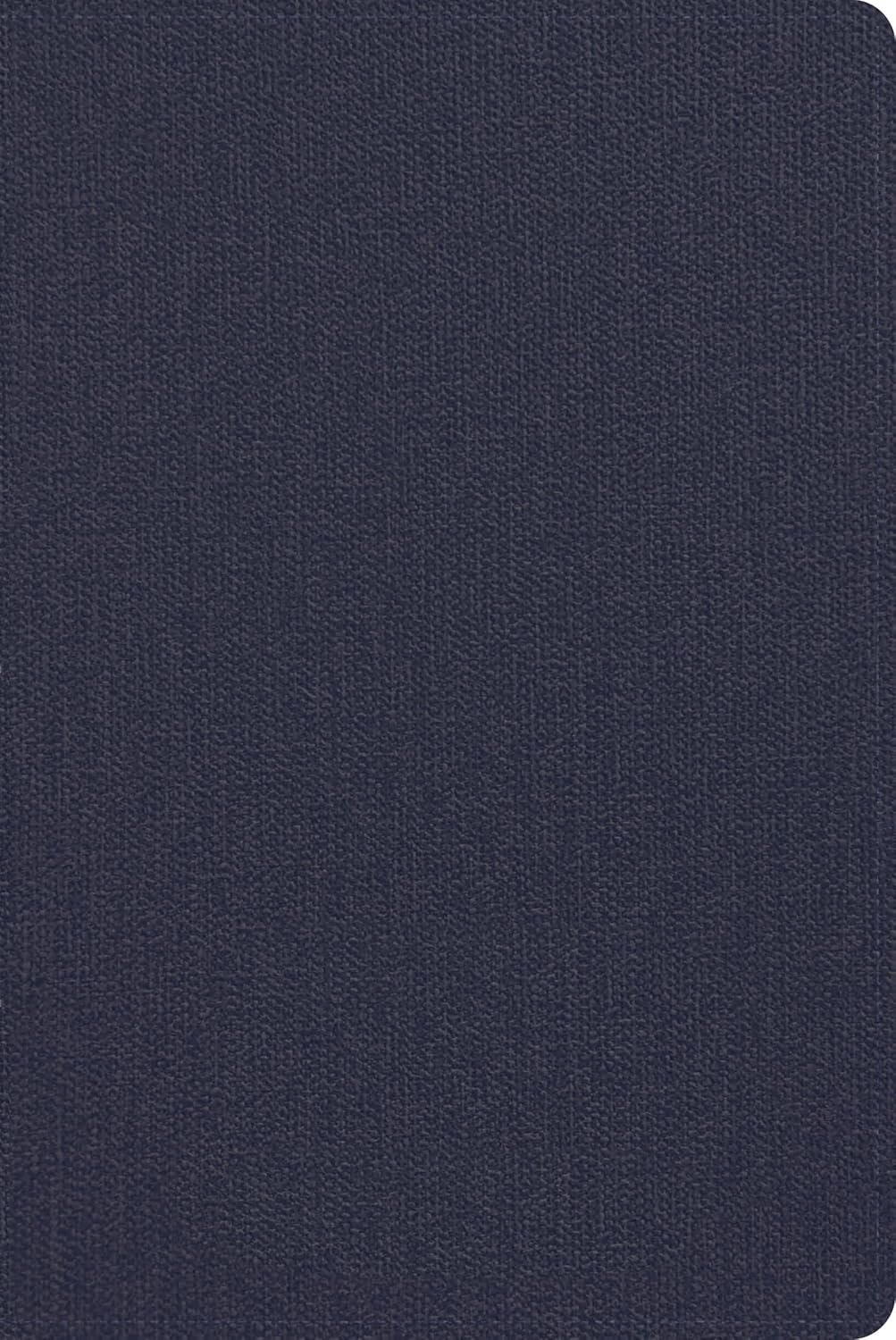 CSB Men’s Daily Bible, Blue LeatherTouch, Black Letter, Reading Plan, Articles, Callouts, Study Tools, Easy-to-Read Bible Serif Type