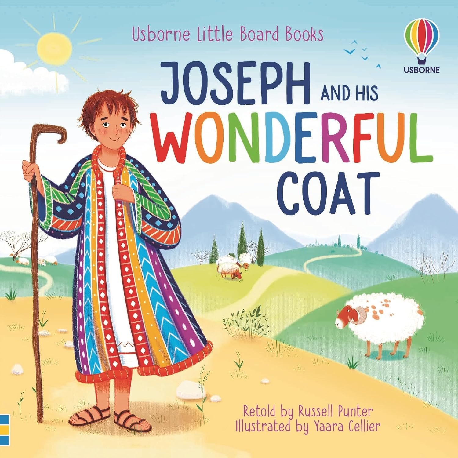 Joseph and his Wonderful Coat: A Beloved Bible Board Book About Jealousy and Forgiveness for Kids (Ages 2-4) (Little Board Books)