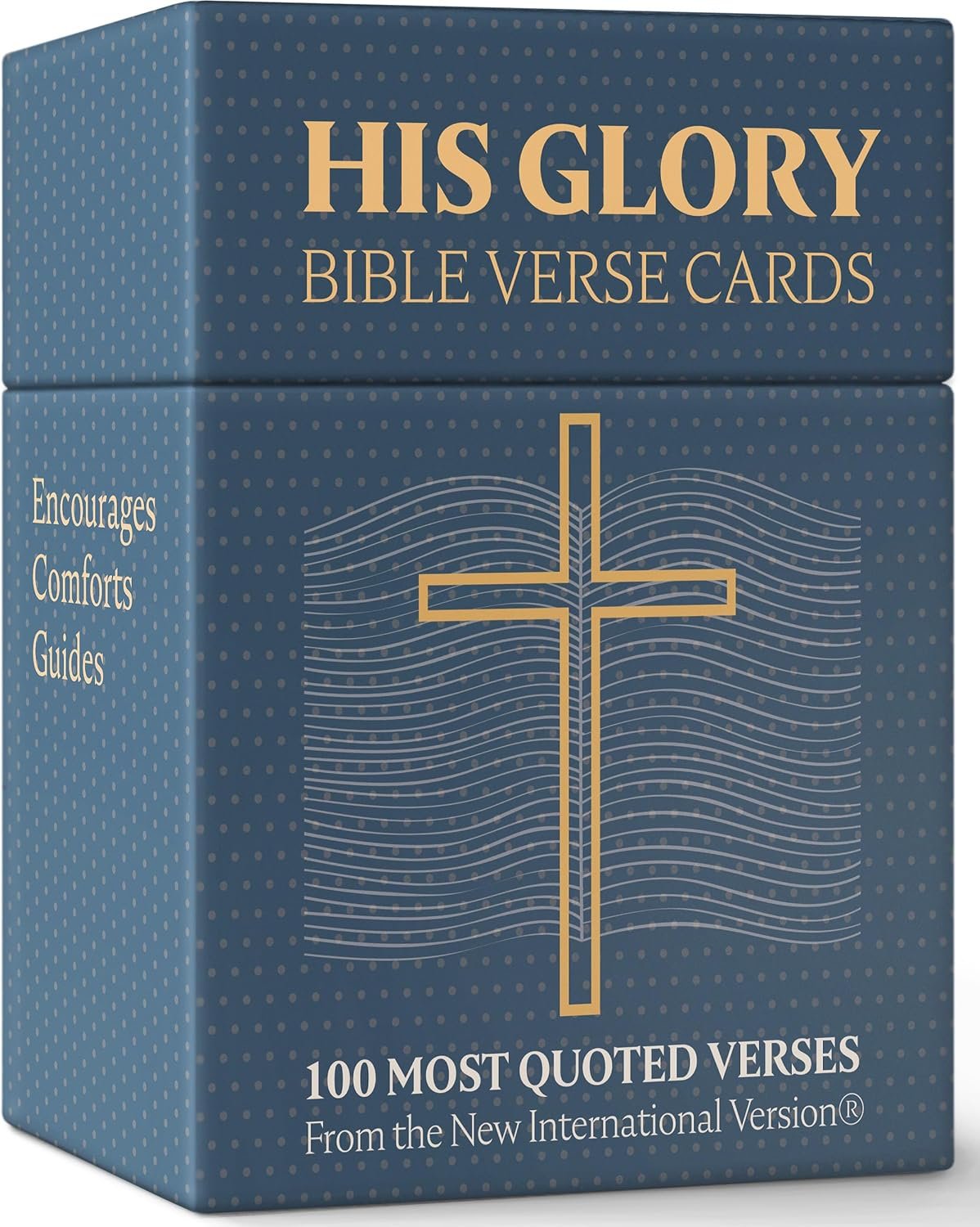 Lulu & You HIS GLORY Bible Verse Cards – 100 Inspirational Prayer Cards, Christian Prayer – Bible Memory Verse, Daily Scripture – Christian Gifts for Men and Women