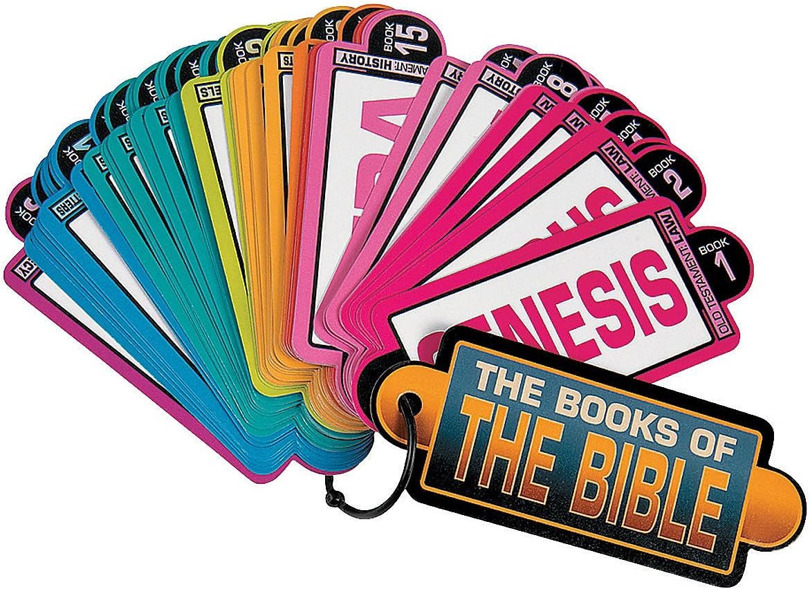 Fun Express Bible Study Guide Cards, 12 Pack Bundle