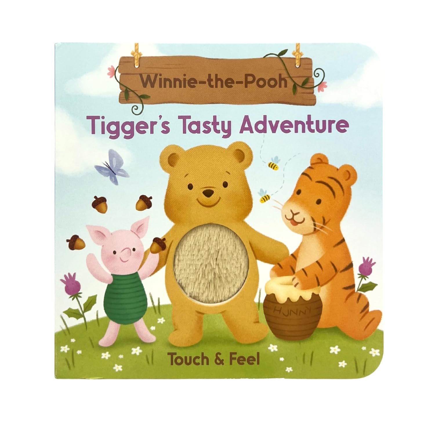 Winnie-the-Pooh: Tigger’s Tasty Adventure – Baby & Toddler Touch and Feel Sensory Board Book (Touch & Feel)