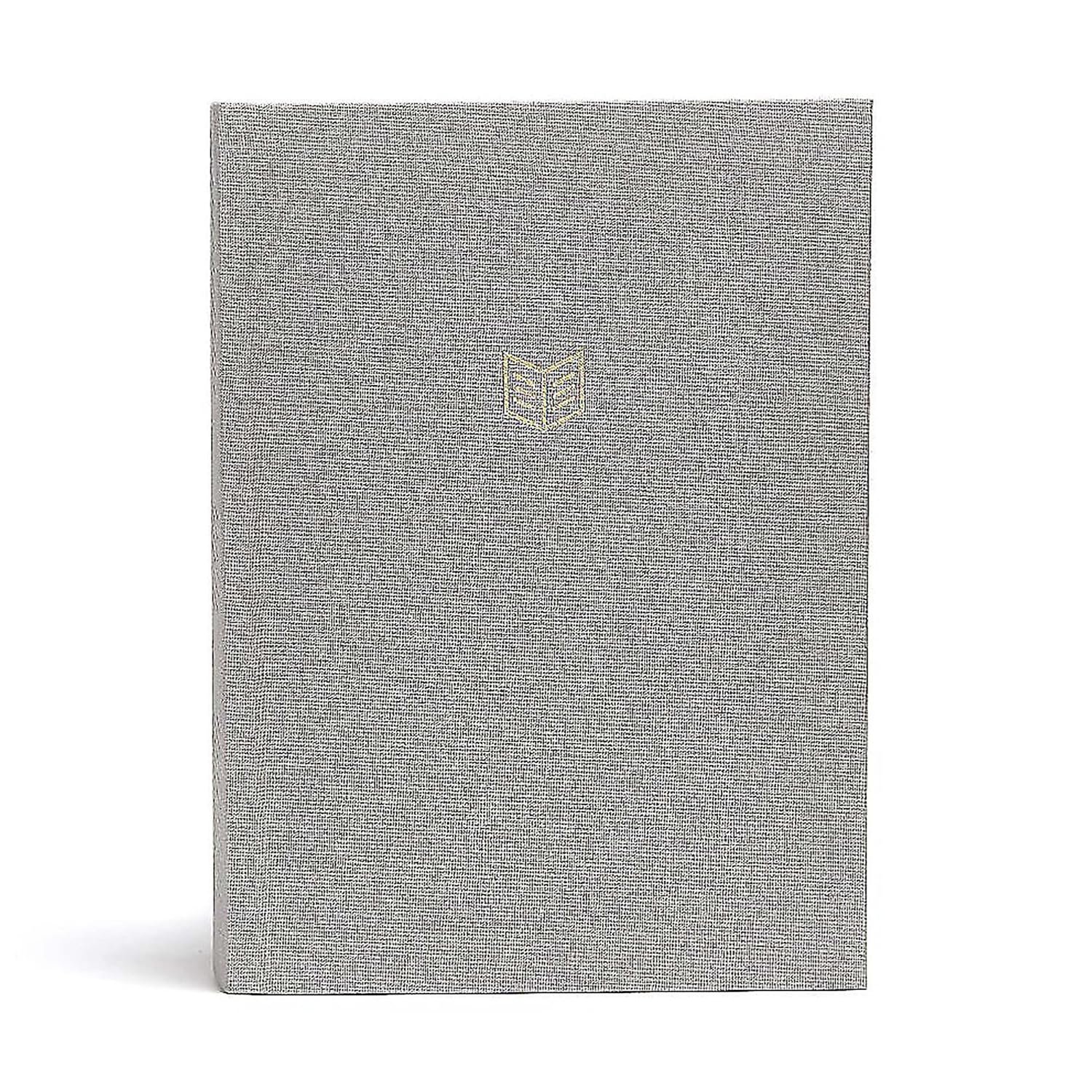 CSB She Reads Truth Bible, Gray Linen Cloth Over Board, Black Letter, Full-Color Design, Wide Margins, Notetaking Space, Devotionals, Reading Plans, Easy-To-Read Bible Serif Type