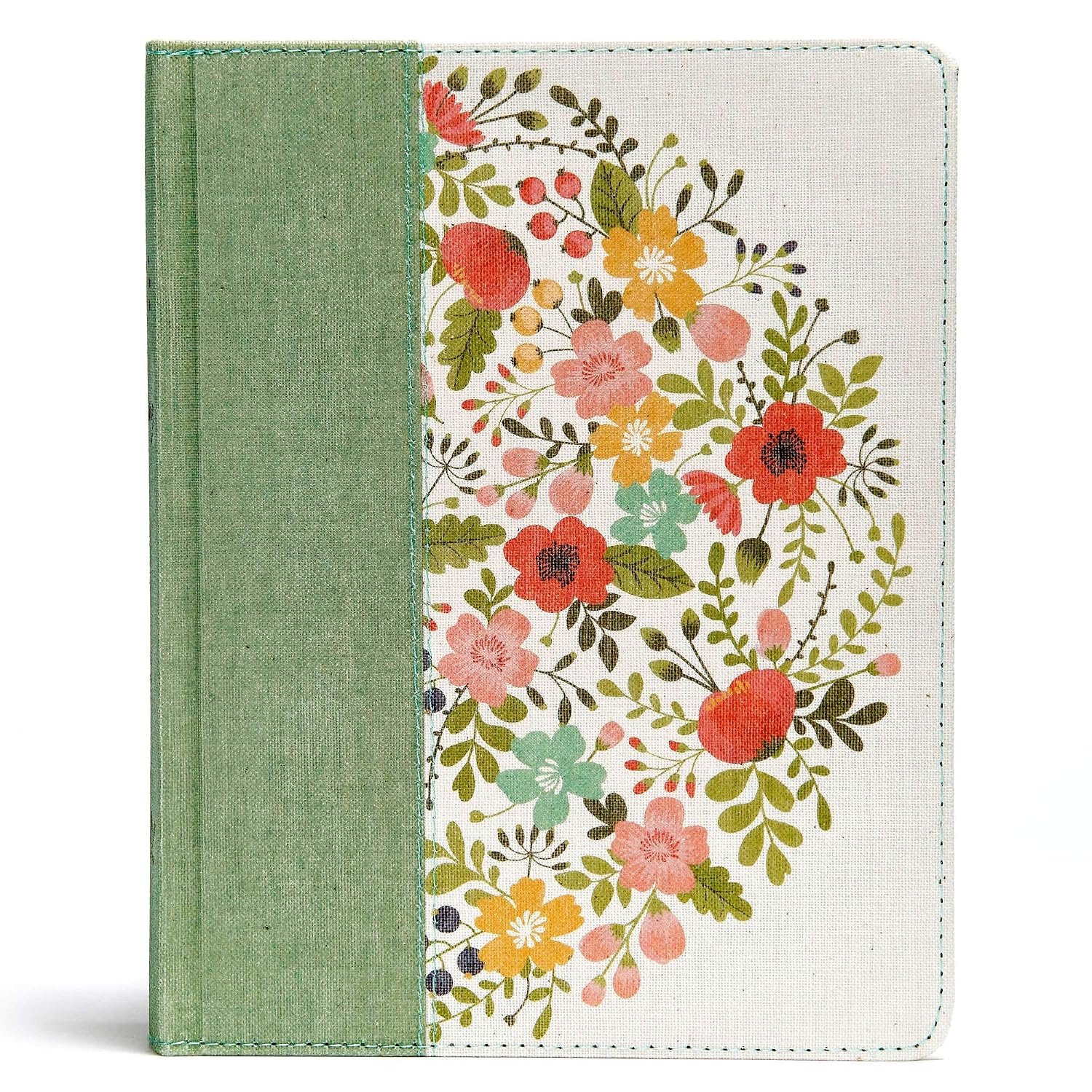 CSB Notetaking Bible, Sage Cloth Over Board, Black Letter, Wide Margins, Journaling Space, Single-Column, Reading Plan, Easy-to-Read Bible Serif Type