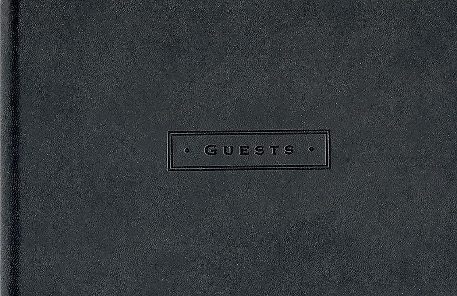 Classic Black Guest Book