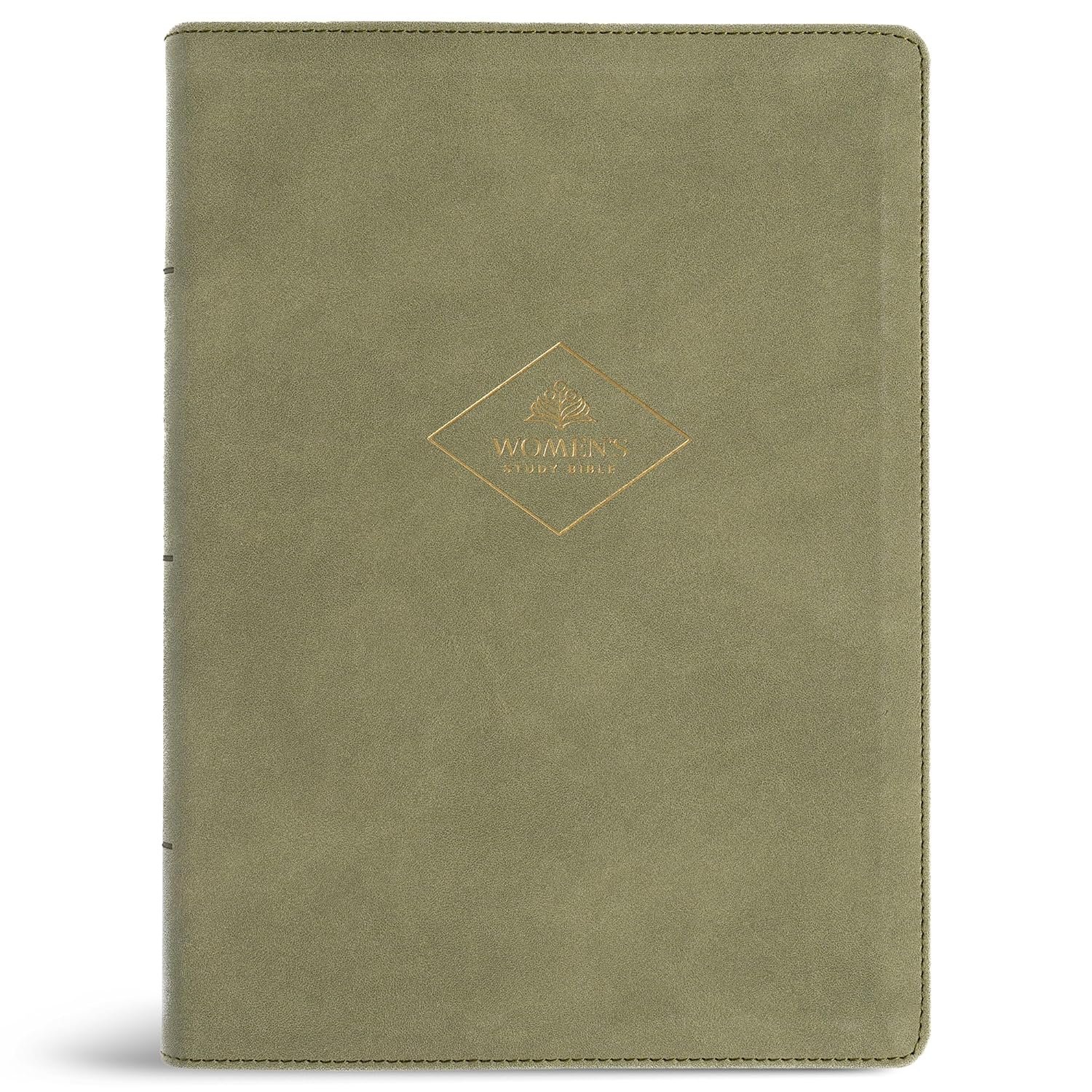 CSB Women’s Study Bible, Sage SuedeSoft LeatherTouch, Black Letter, Study Notes, Articles, Profiles, Book Introductions & Conclusions, Word Studies, Cross-Refs, Charts, Timelines, Color Photos/Maps