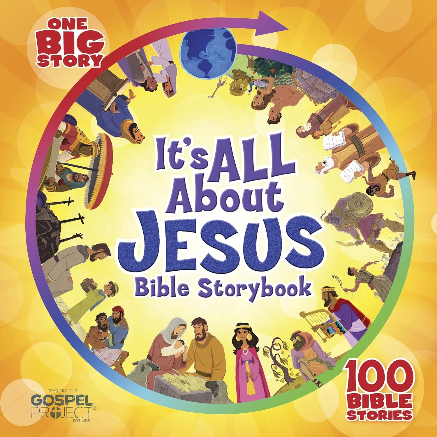 It’s All About Jesus Bible Storybook, Hardcover: 100 Bible Stories (One Big Story)